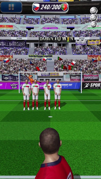 Euro Penalty Flick Soccer Screenshot