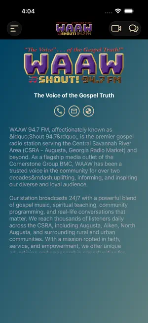 WAAW 94.7 FM screenshot 3