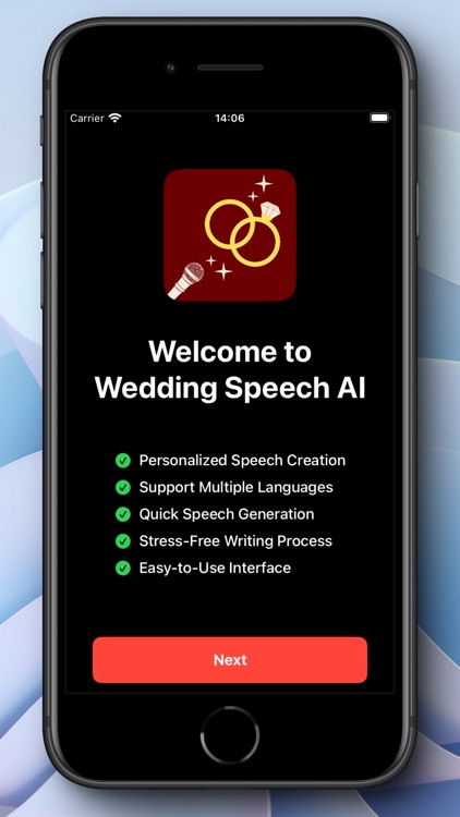 Wedding Speech Generator AI