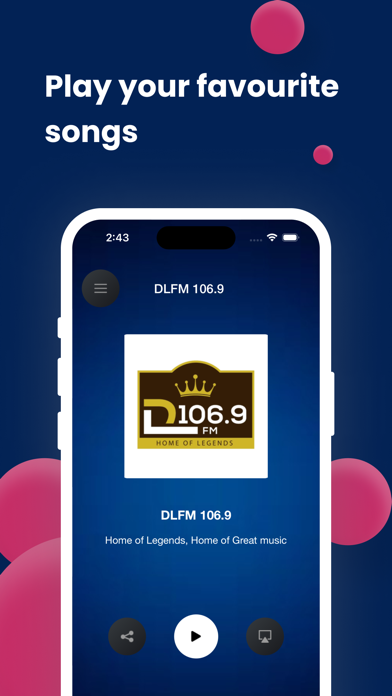DLFM 106.9 Screenshot