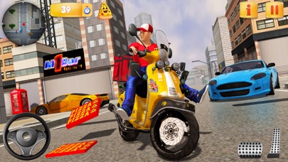 Good Pizza Delivery Boy Game Screenshot