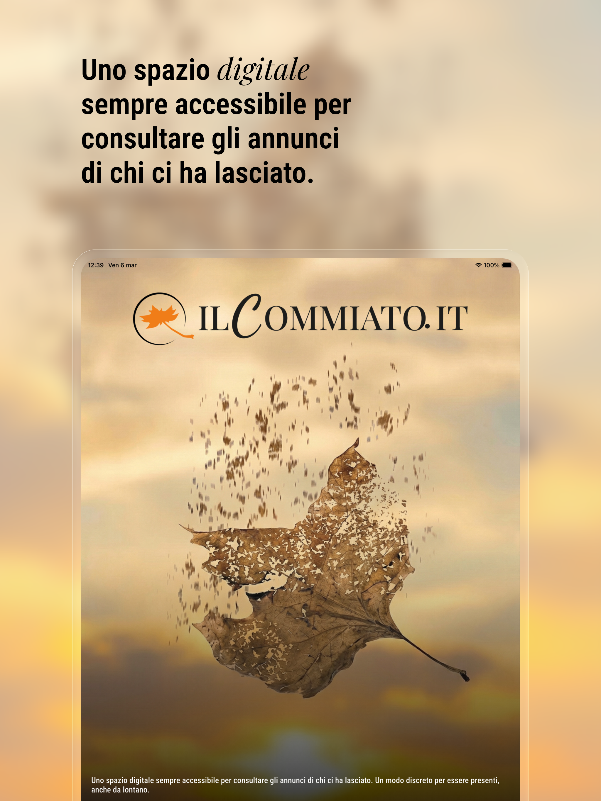 Il Commiato