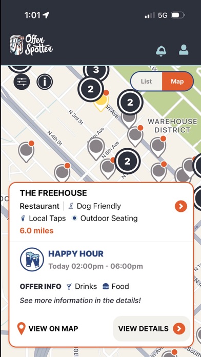 Offer Spotter iPhone screenshot 5 - Reference app