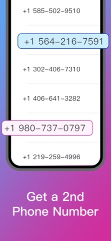 Skycaller: Call & 2nd Number Screenshot 1 of 5
