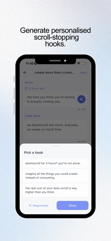Bloomo: AI Ideas & Drafts Screenshot 5 of 7