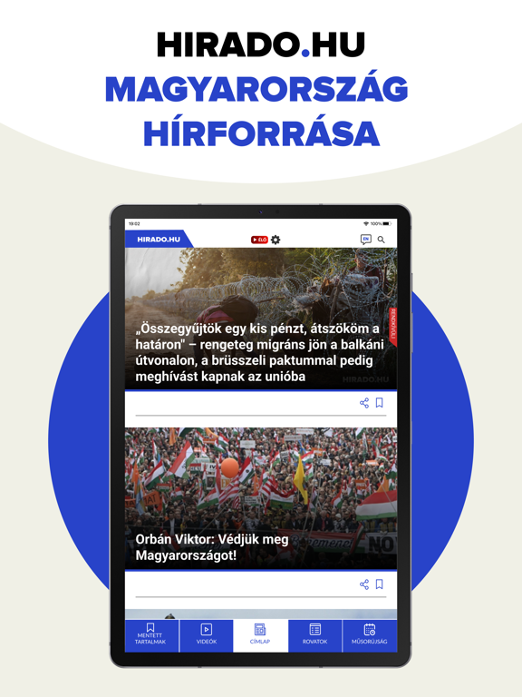 Screenshot #4 pour hirado.hu