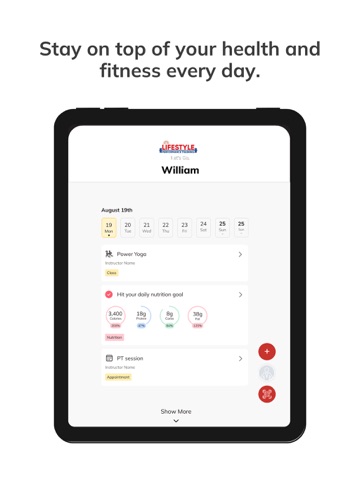 Lifestyle Performance Training iPad screenshot