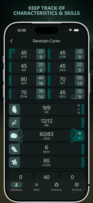 Cthulhu Investigator Files screenshot 2