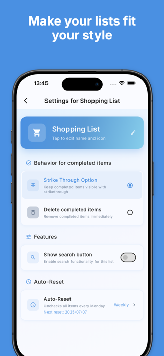 sLists - Smart Lists & Tasks Screenshot 5 of 6