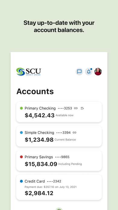 Screenshot #3 pour SCU Credit Union Online