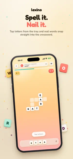 Lexino: Word Puzzle Game screenshot 1