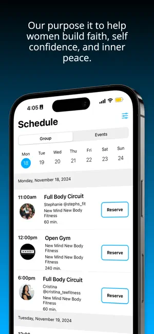 New Mind New Body Fitness screenshot 4