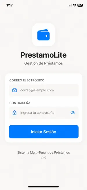 PrestamosLite screenshot 1