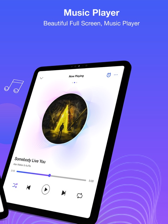 Cloud Music Player Mp3 Offline iPad screenshot 5 - Music app