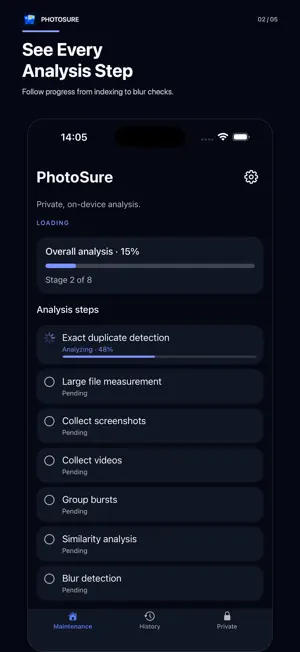 PhotoSure screenshot 2