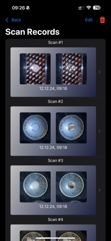MintMark® Mobile iPhone screenshot