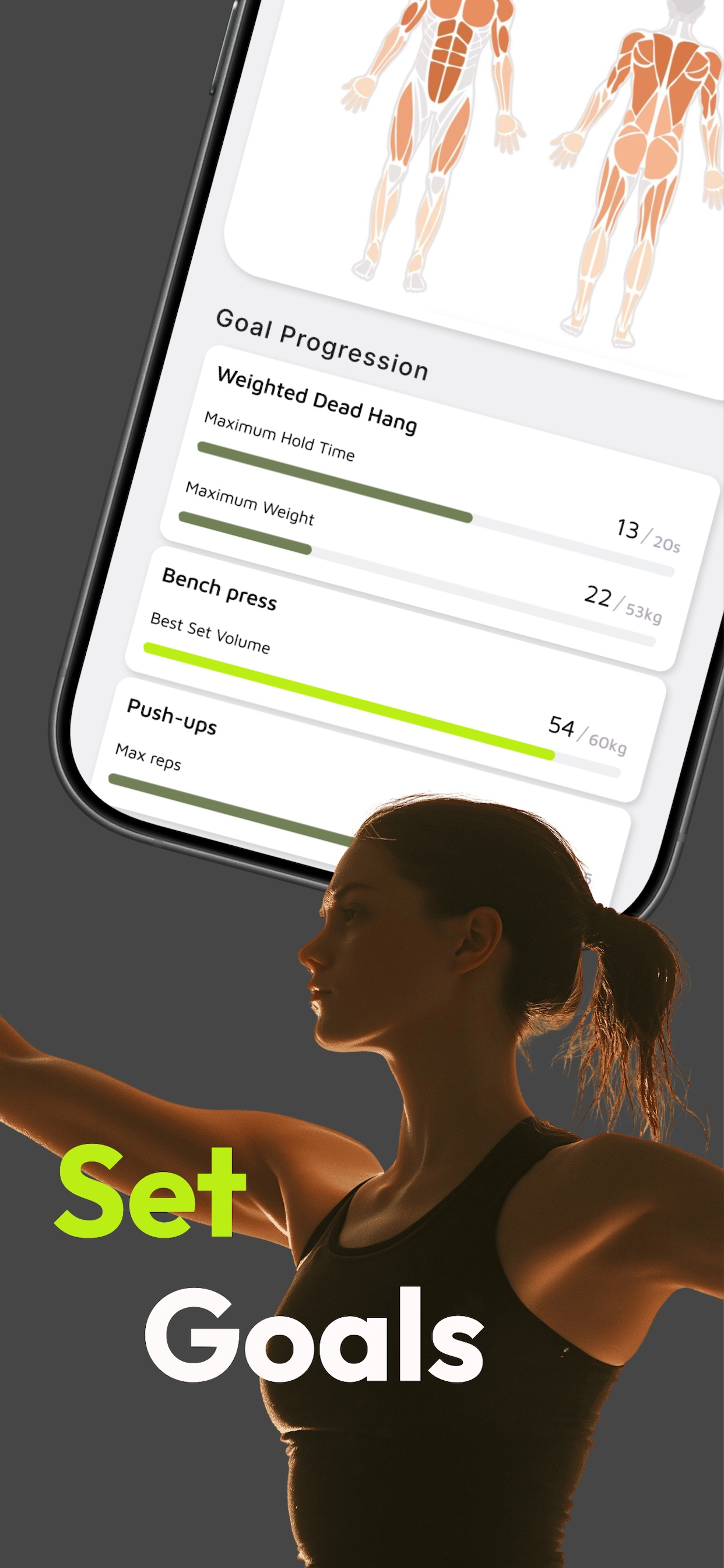 TECNIQ: Gym & Calisthenics Log