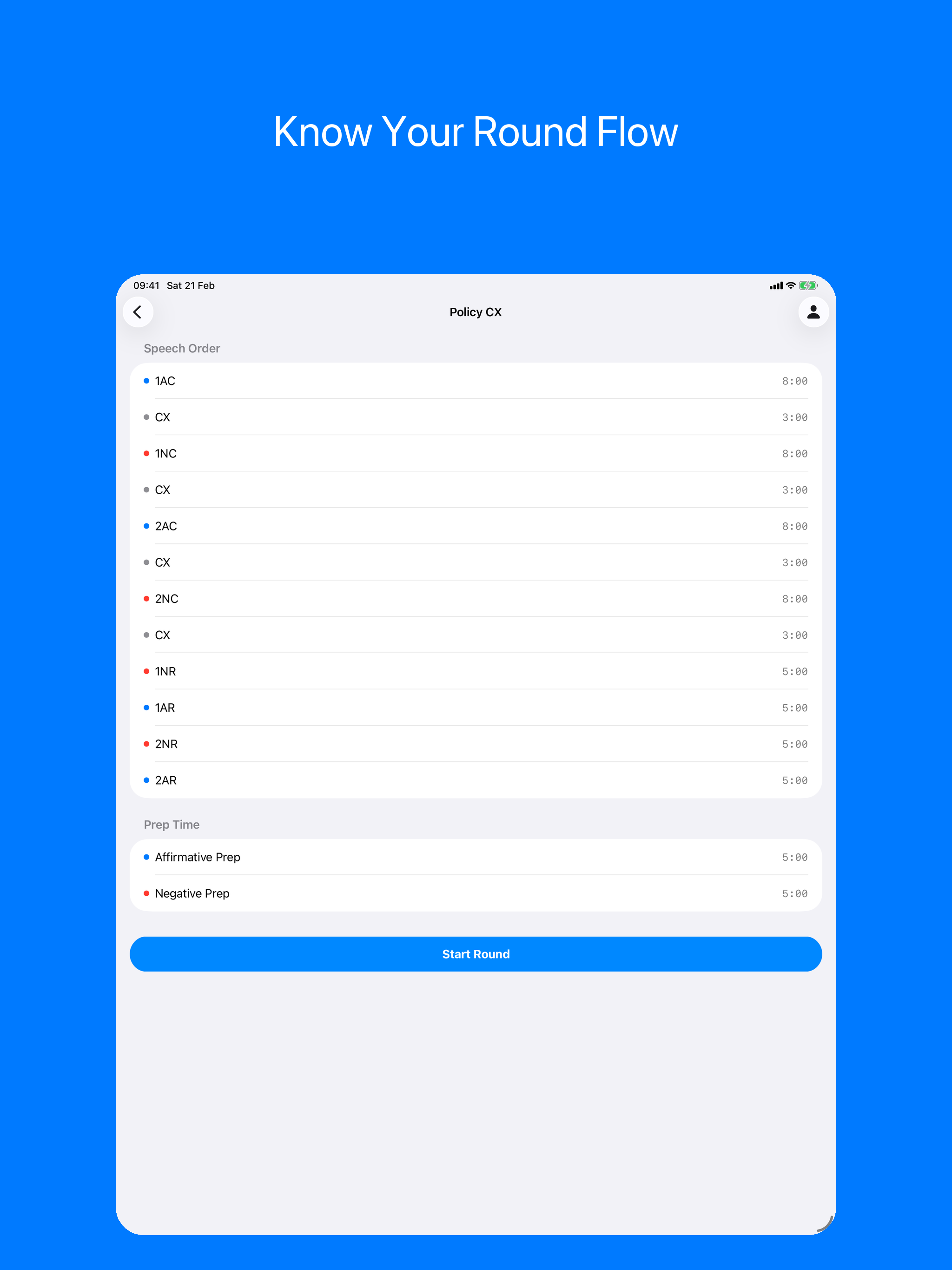 Debate Timer - All Templates
