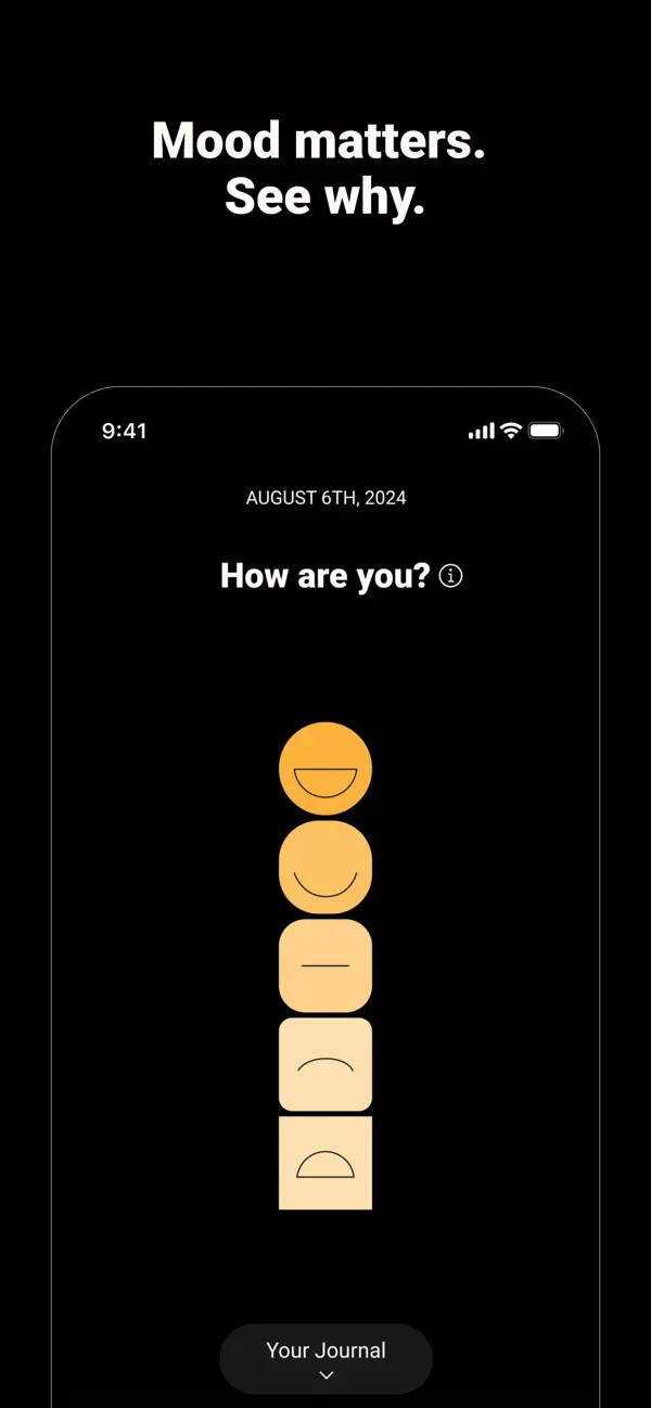 #2. Ohms: Daily Mood & Wellness (iOS) Av: Ohms Inc.