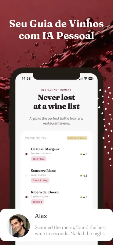 Wino: Identifique Vinhos screenshot 3 of 6