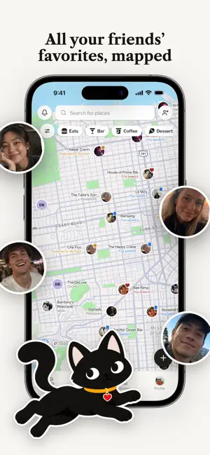 AlleyCat - Map with Friends screenshot 3