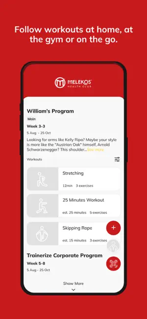 Melekos Training screenshot 3