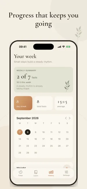 Ease: Fasting Tracker screenshot 3