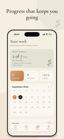 Ease: Fasting Tracker Screenshot 3 of 5
