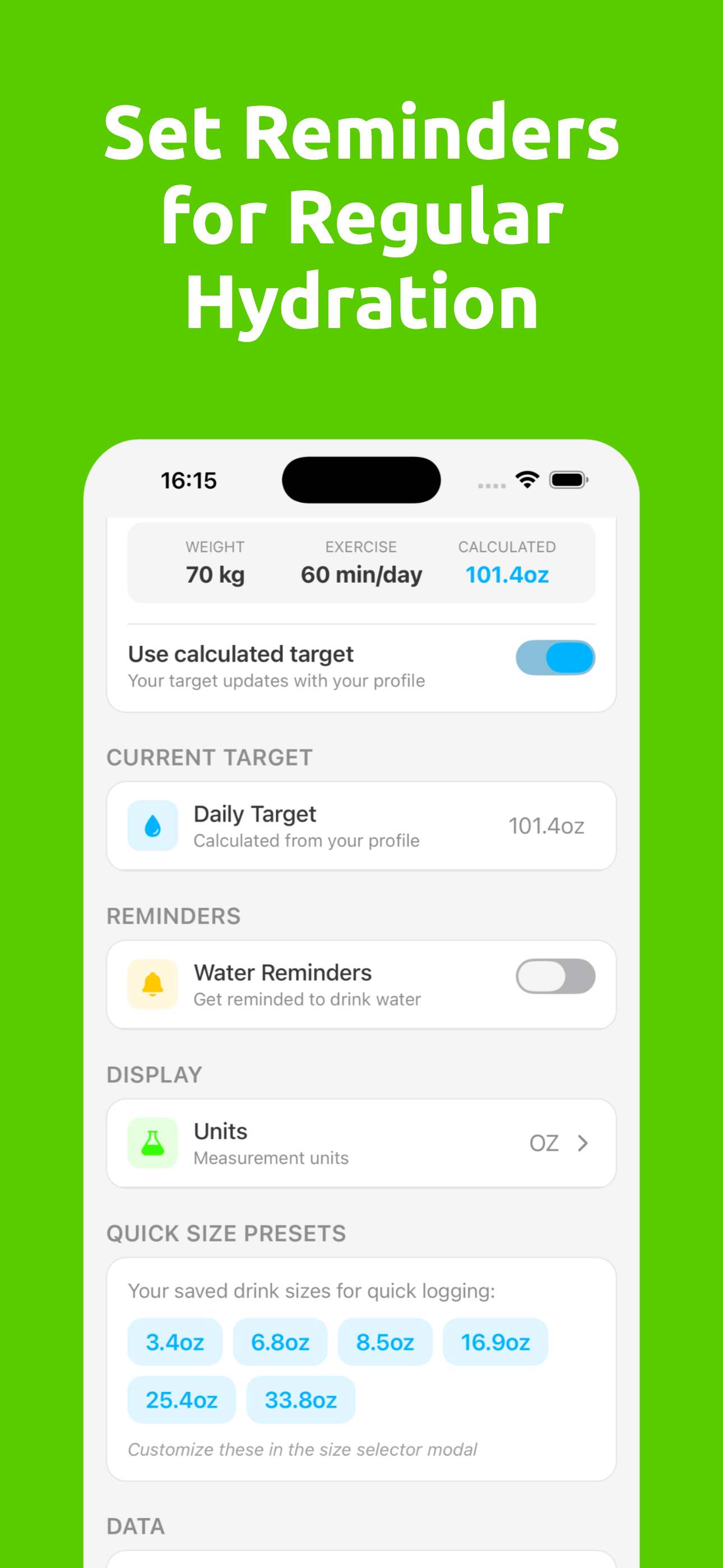 Water Reminder - Drooply screenshot 4
