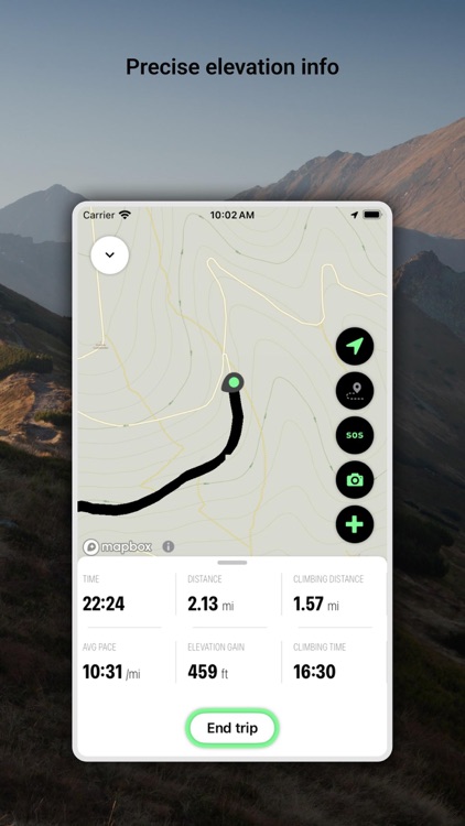 Altimeter Mountain GPS Tracker screenshot-5