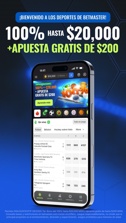 Betmaster - Casino En Vivo screenshot-7