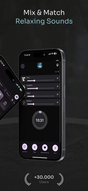 ‎WaveMix Sleep Sound Soundscape Screenshot