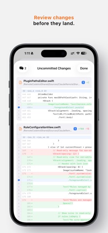 Remote Codetrol iPhone screenshot