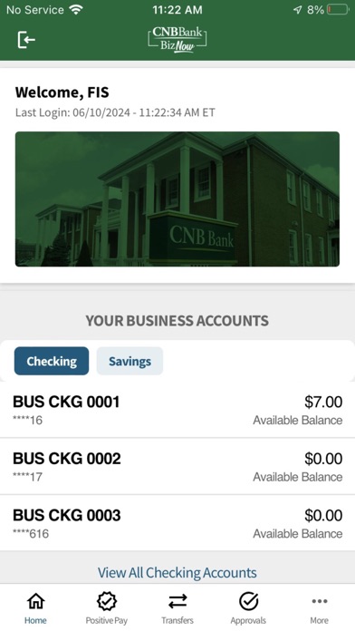 CNB BizNow Screenshot