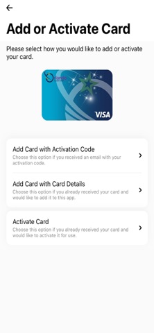 OCU Card Manager iPhone screenshot