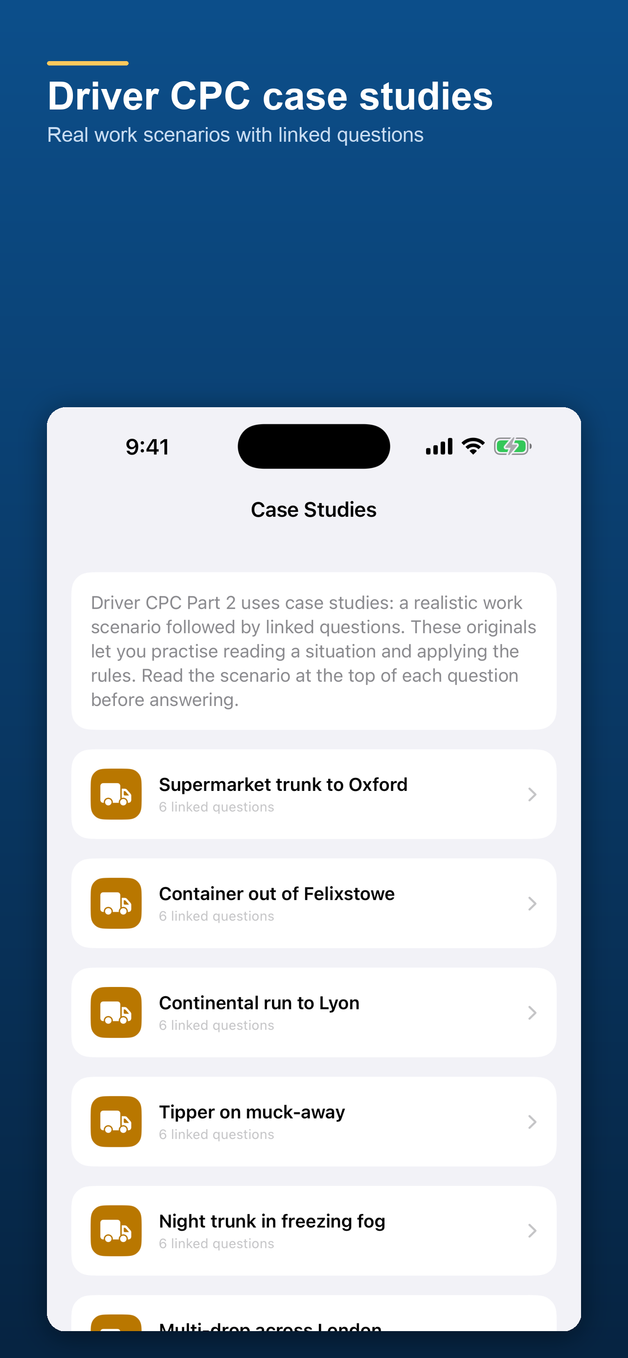 LGV & PCV Theory Test Prep screenshot 4