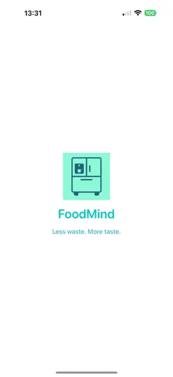 Screenshot von FoodMind auf dem iPhone 1