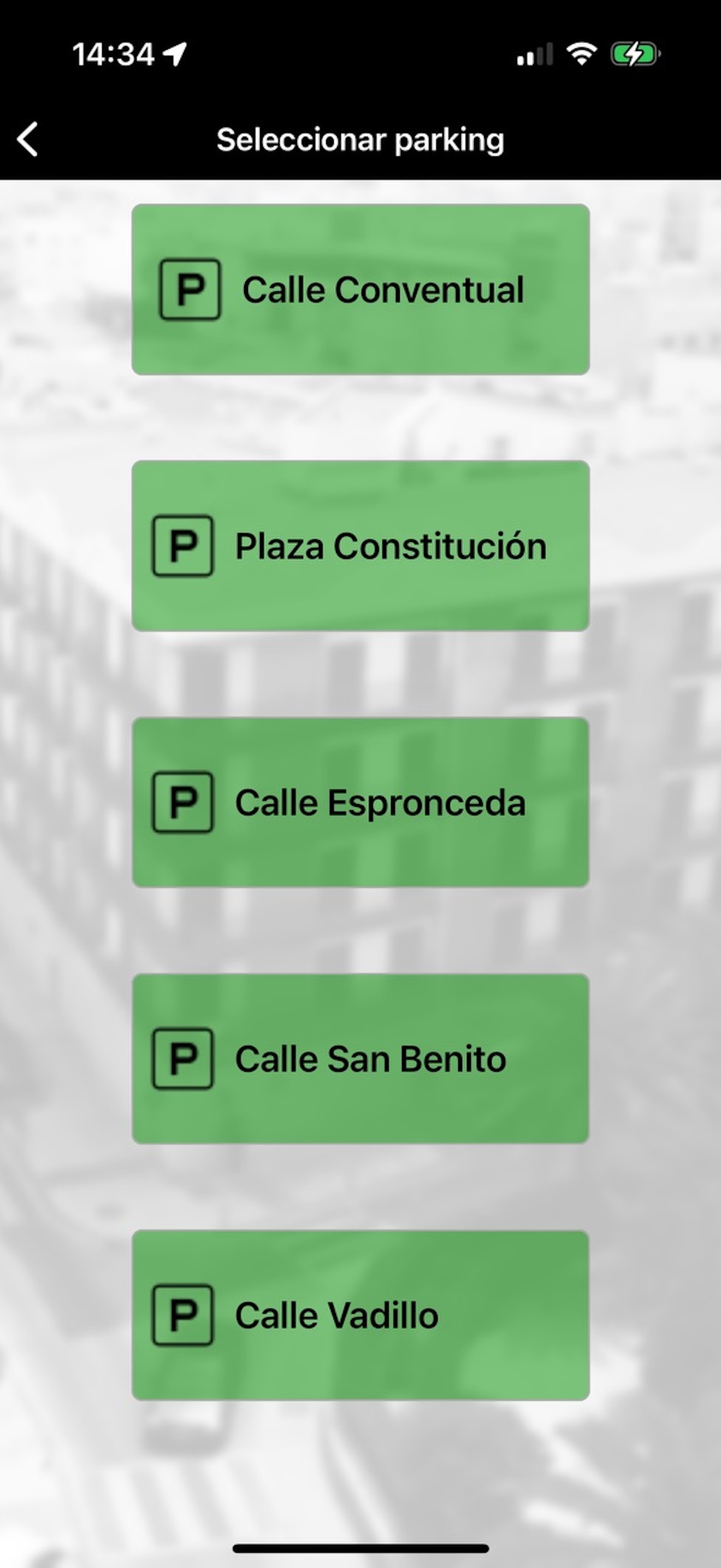 Smartparking Villanueva screenshot 5