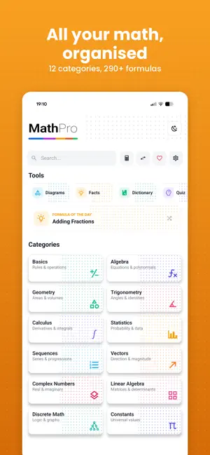 MathPro – Math Toolkit screenshot 1