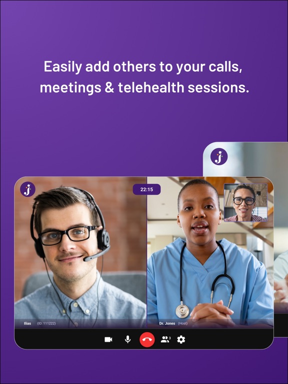 Jeenie: 24/7 Live Interpreting iPad screenshot 4 - Business app