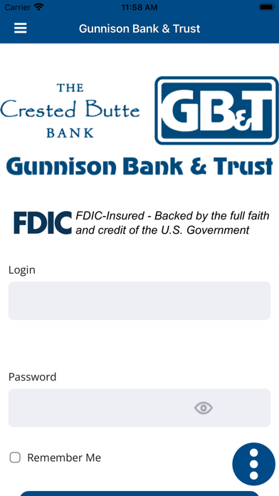 The Gunnison Bank and Trust Co Screenshot
