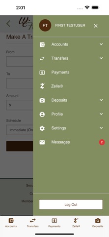 WCF Bank Mobile Screenshot 5 of 6