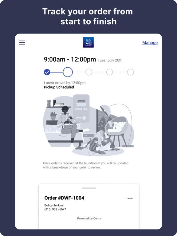 Fresh by SpinXpress iPad screenshot 3 - Lifestyle app