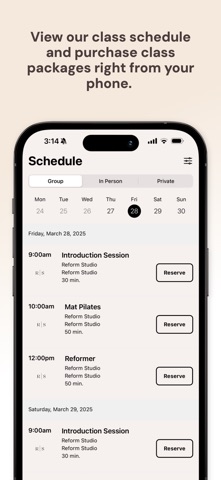 Reform Studio Muskoka iPhone screenshot