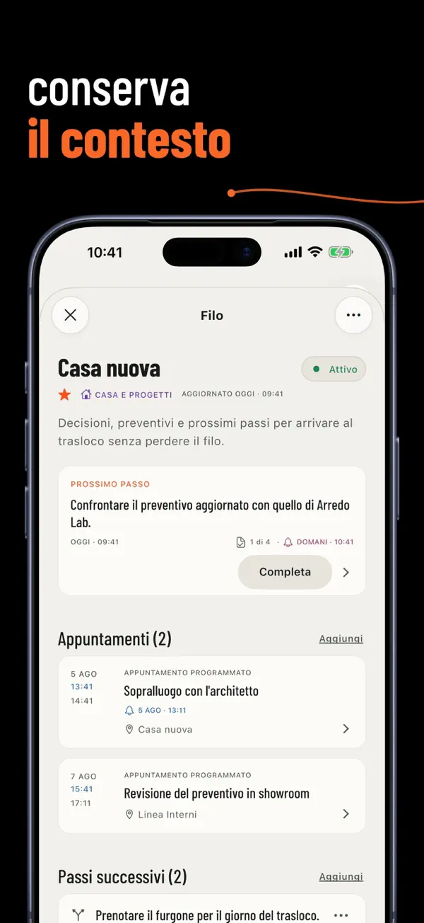 Schermata 2 di Il Filo