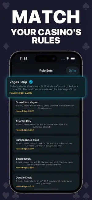 Perfect Hit Blackjack Coach screenshot 4