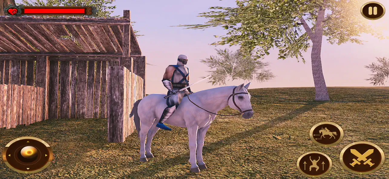 Ninja Shadow Fighting Game Screenshot 2