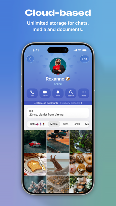 Telegram Messenger iPhone screenshot 6 - Social Networking app