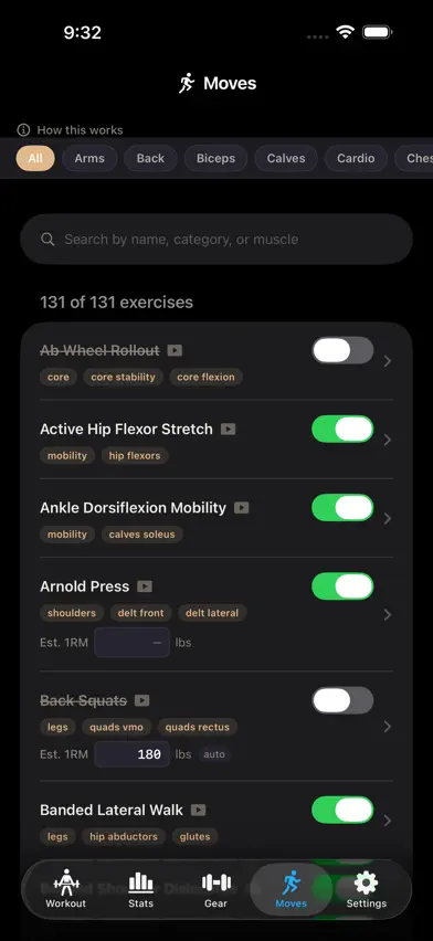 Fitness Impact screenshot 3