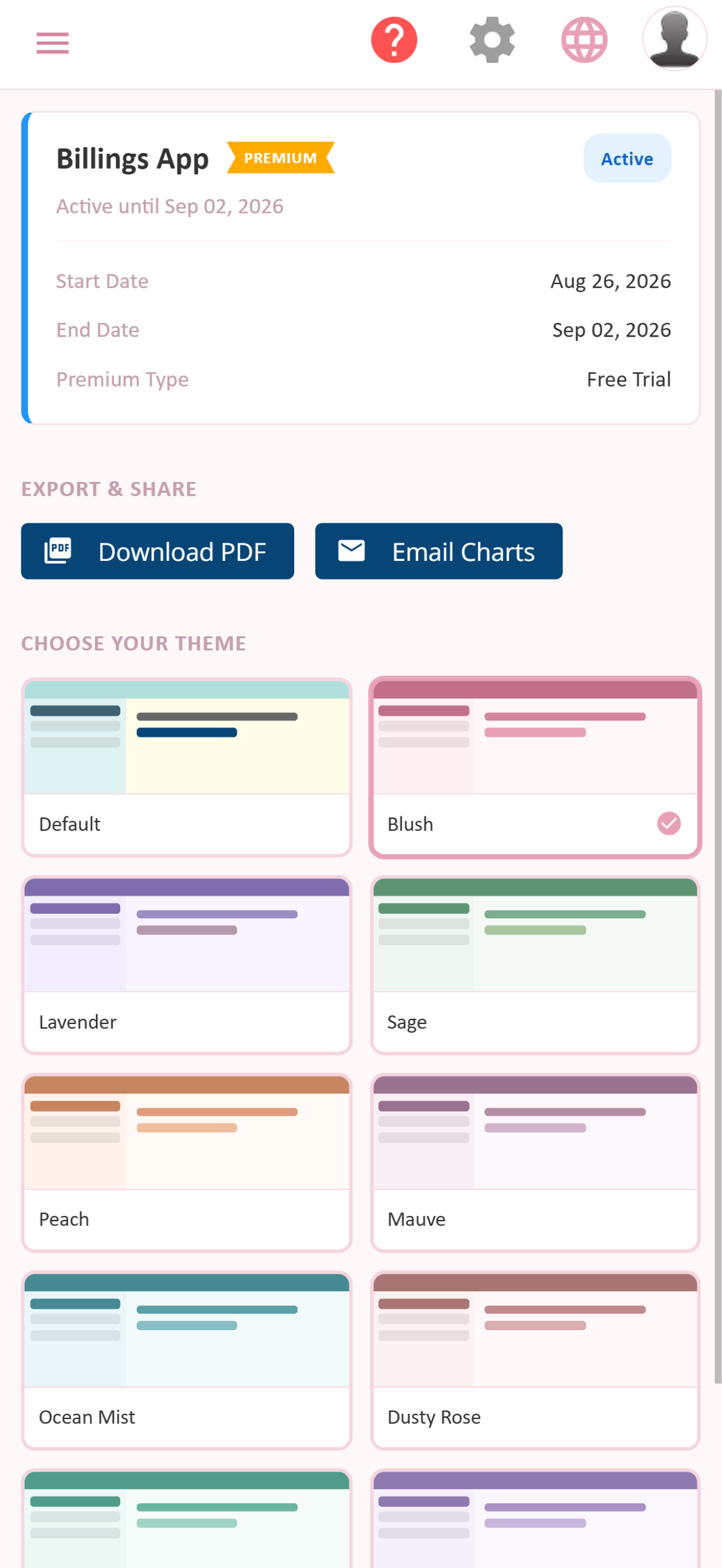 BillingsAppTM screenshot 7